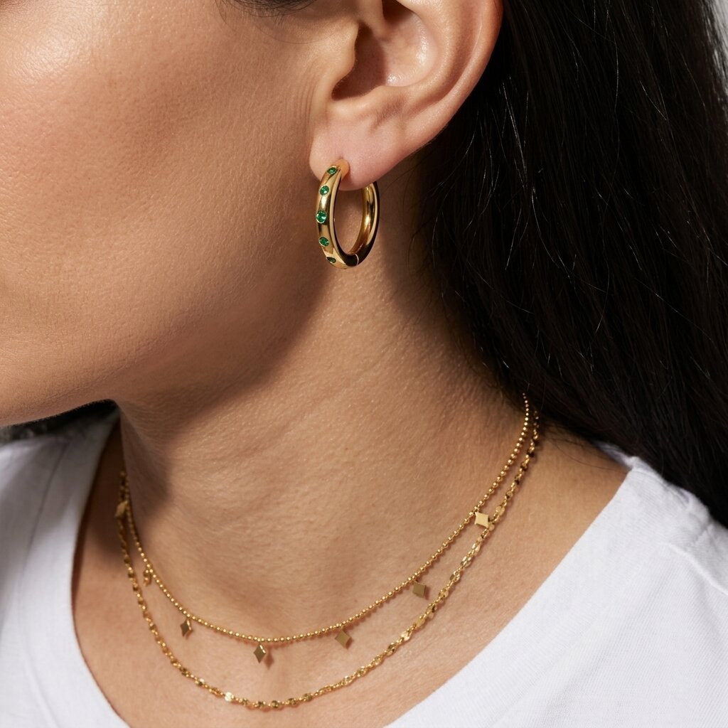 waterproof gold jewelry designed to resist tarnishing