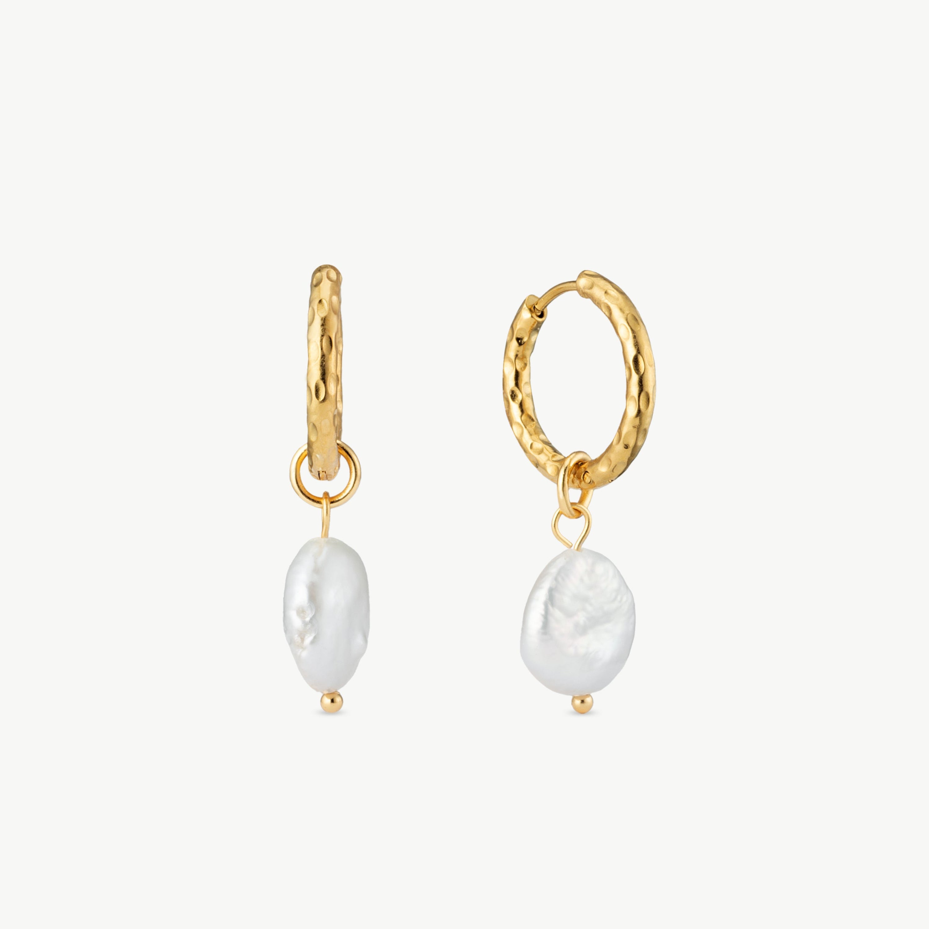 baroque pearl earrings gold baroque pearl drop earrings freshwater pearl drop earrings hammered gold pearl hoop earrings