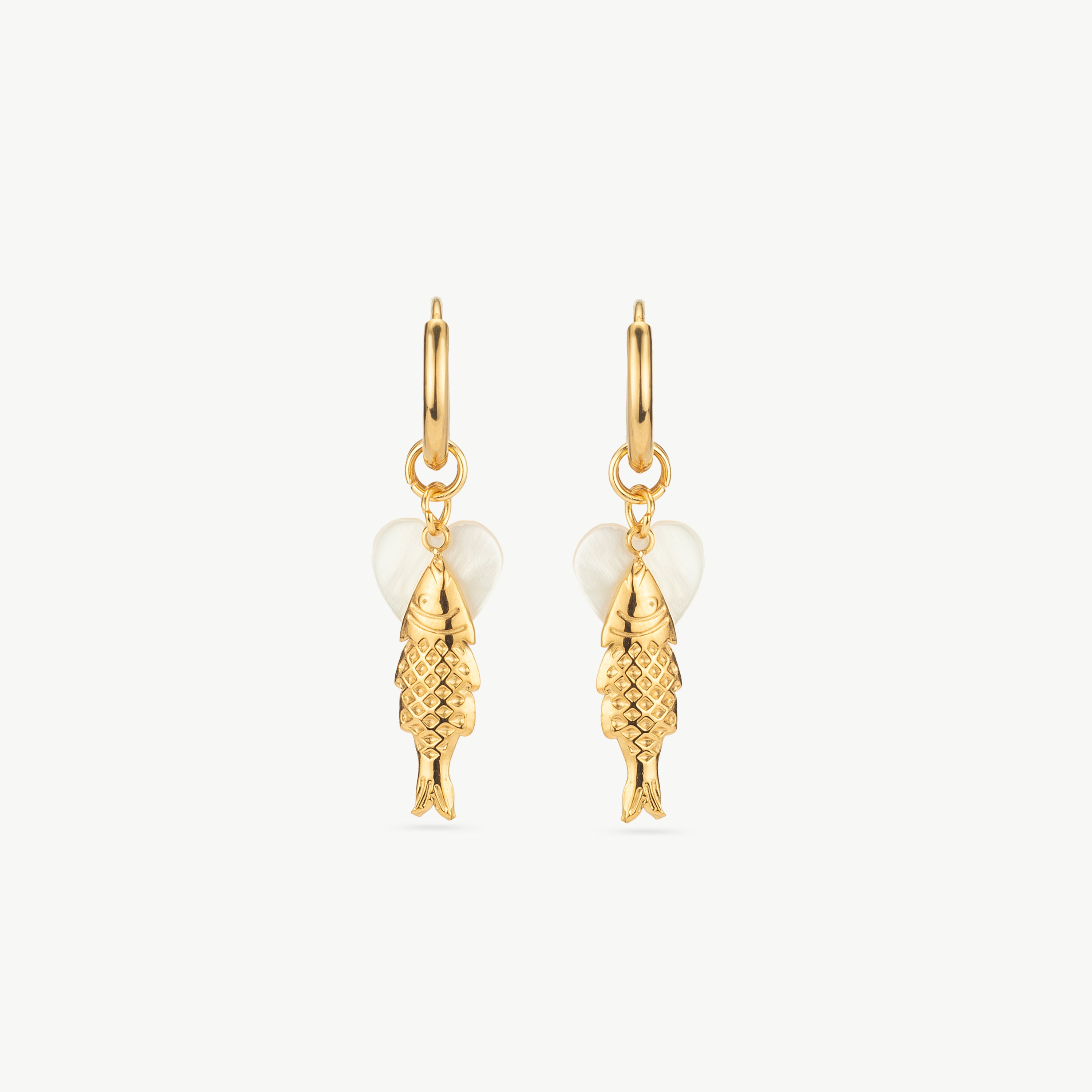 fish earrings gold fish earrings dangle fish earrings gold hoop fish earrings beach themed fish earrings summer ocean jewelry gold fish charm earrings