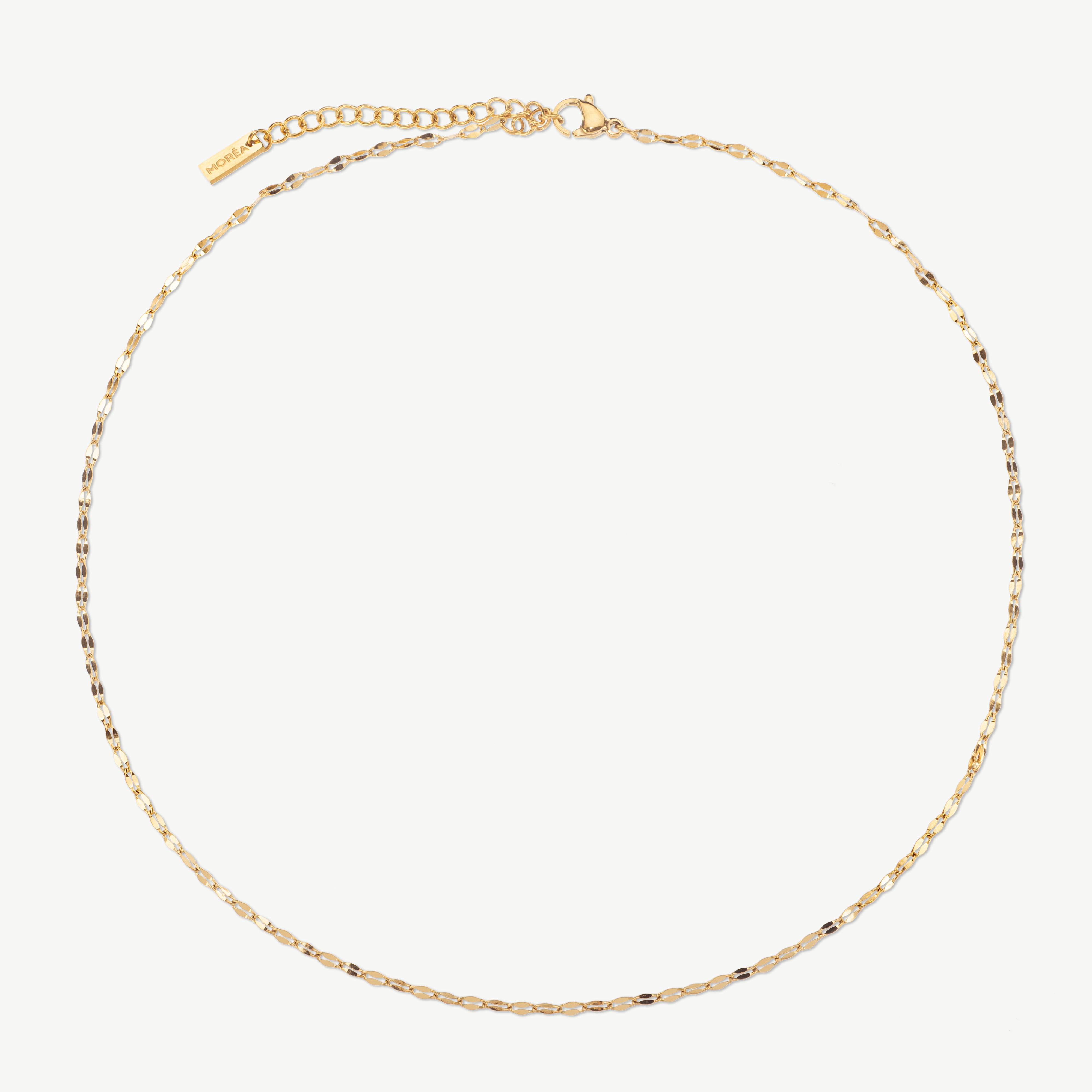 lip chain necklace thin gold chain necklace womens dainty gold necklace with sleek minimal design creating layered gold plated necklaces look