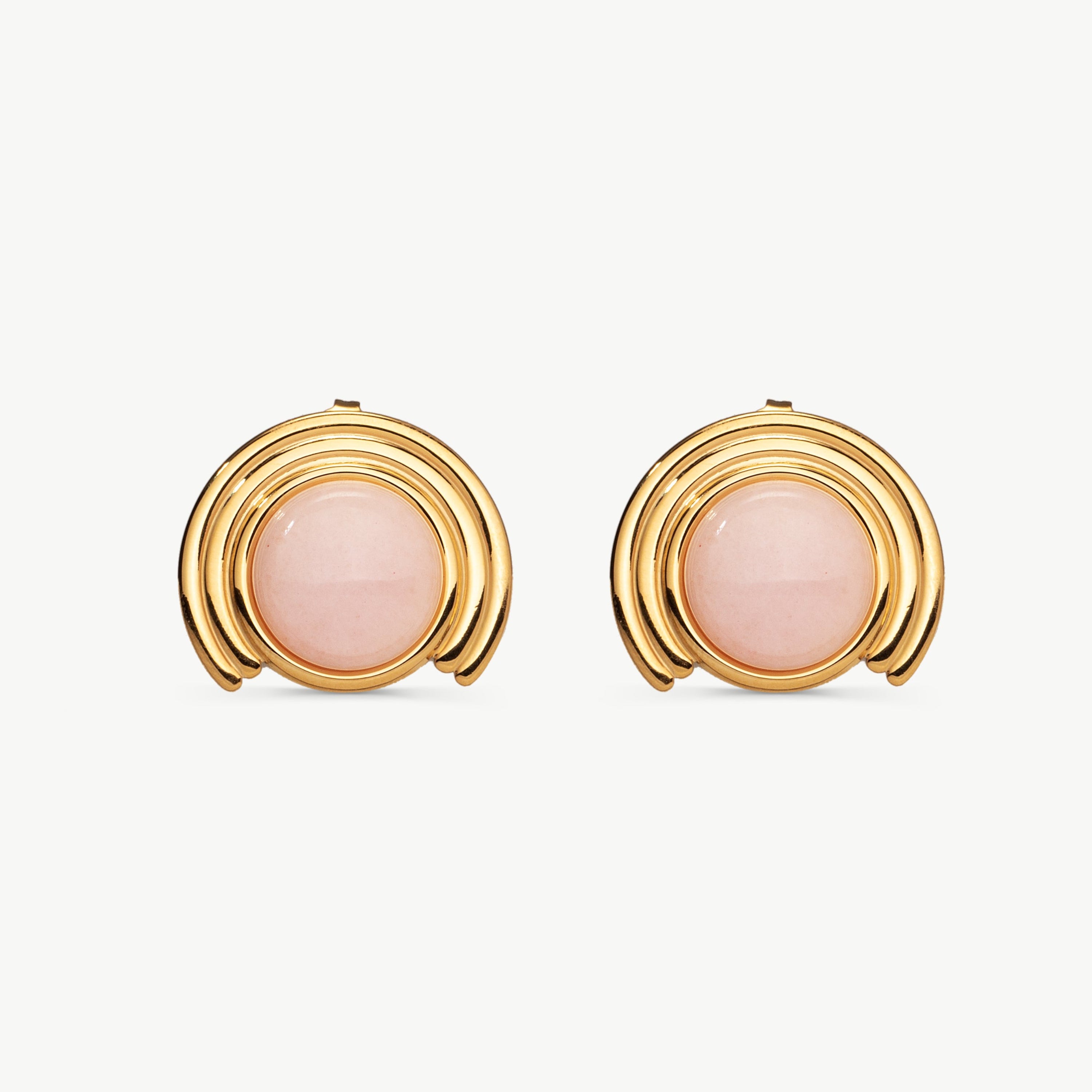 pink stud earrings gold pink stone earrings blush pink earrings pink gold earrings pink and gold earrings light pink earrings vintage pink earrings button stud earrings