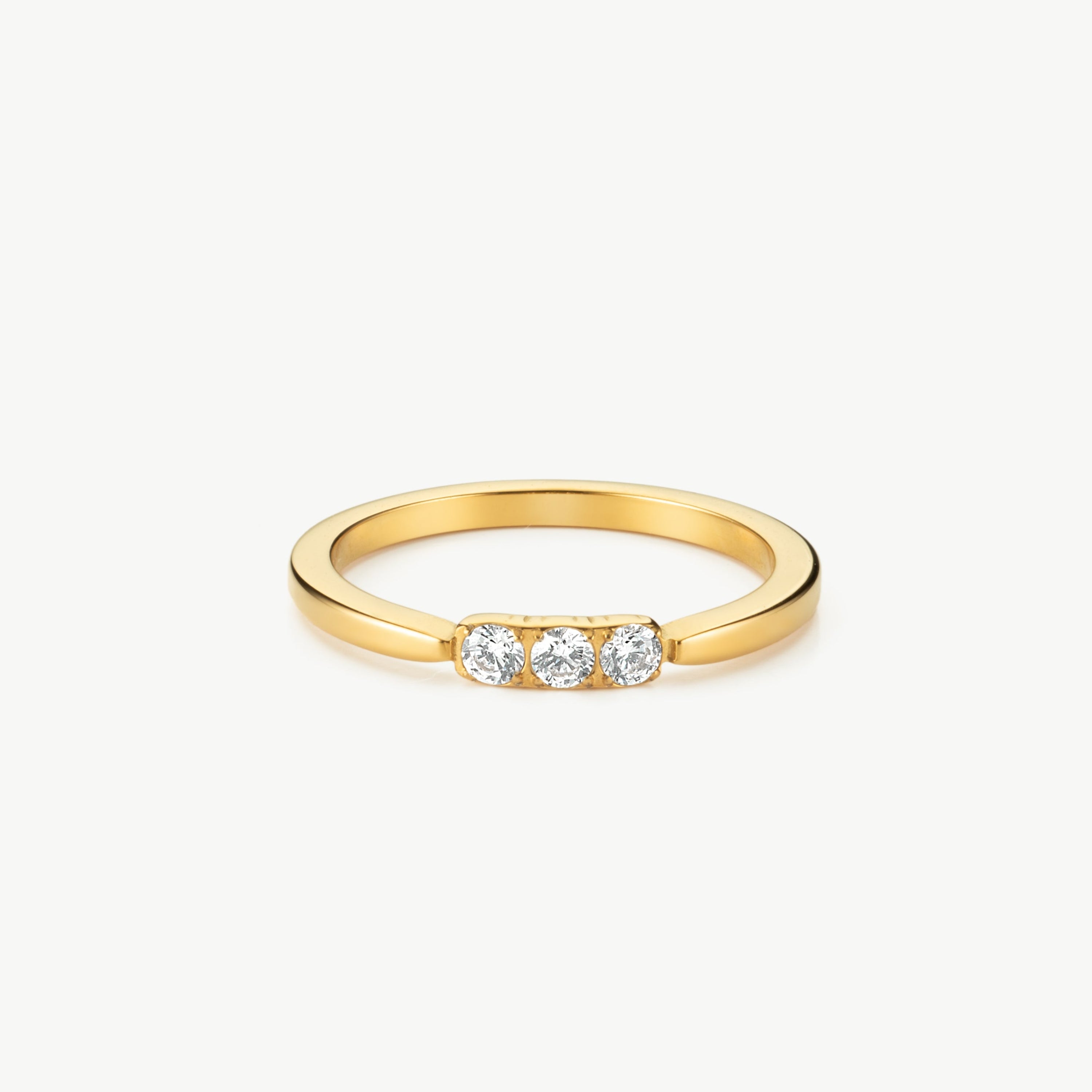 promise ring 3 stone promise ring gold promise ring cubic zirconia promise ring promise rings for her promise rings for girlfriend dainty promise ring affordable gold rings