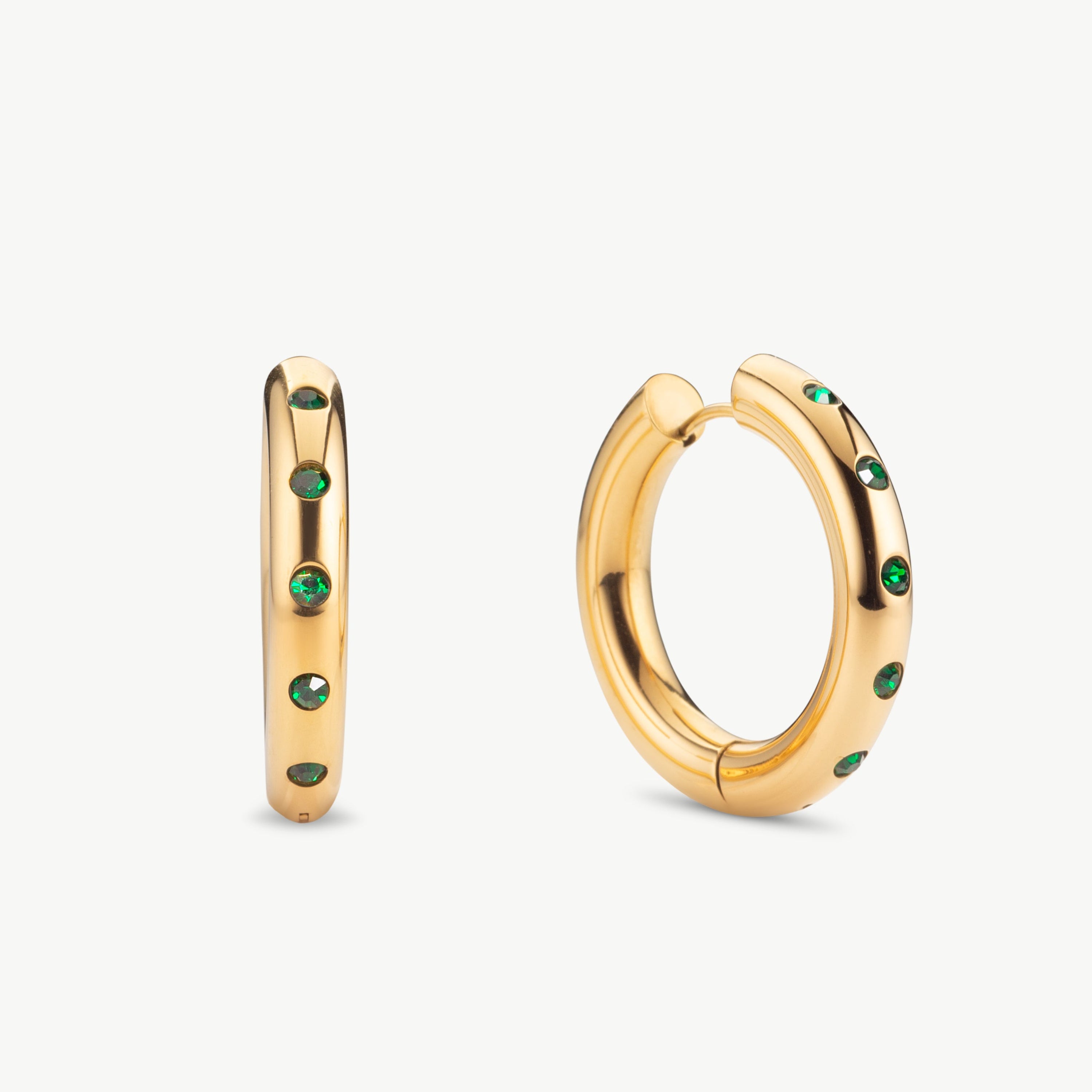 green stone hoop earrings green crystal hoop earrings with emerald green hoop earrings and gold and green hoop earrings design