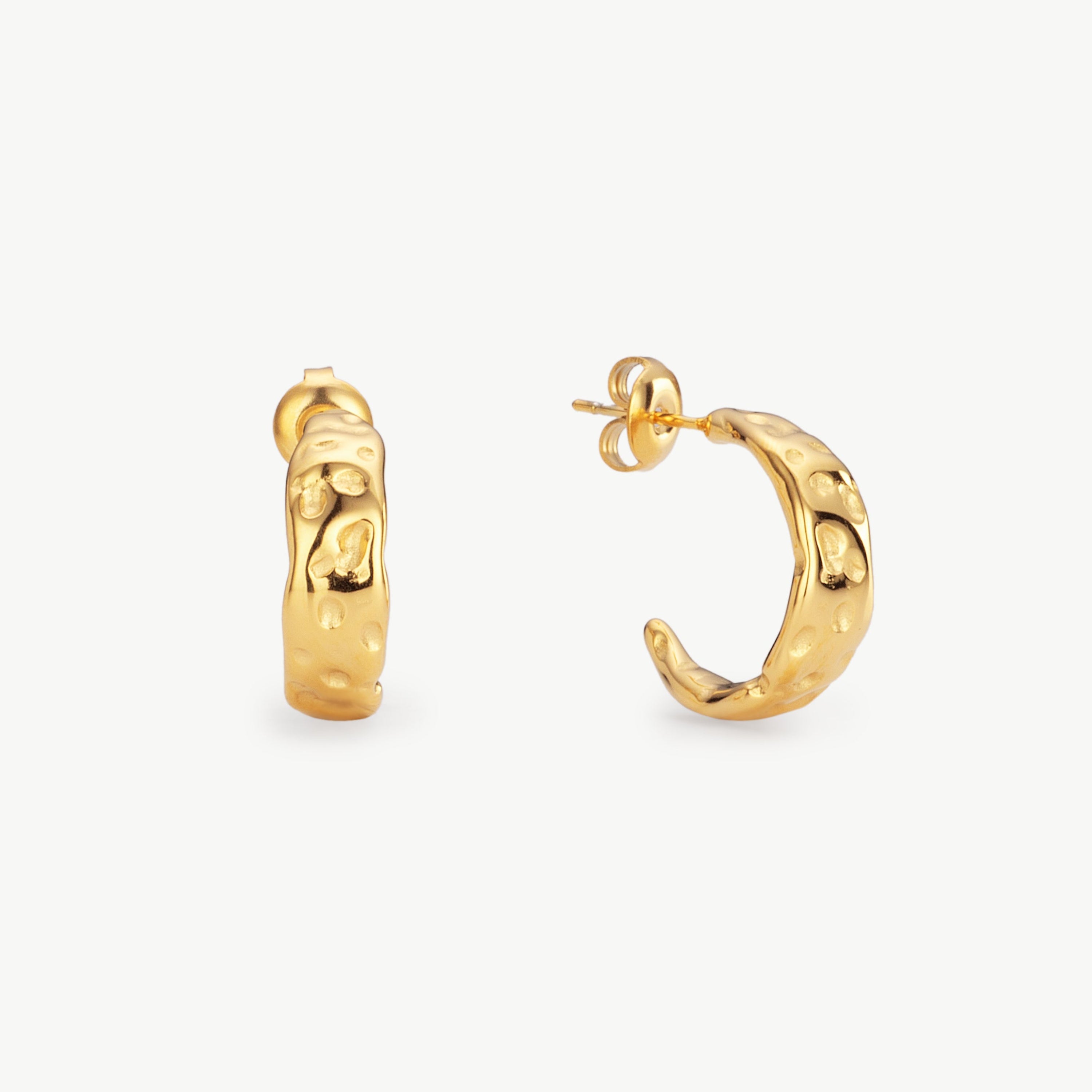 hammered gold hoop earrings gold hoop earrings hammered hammered gold hoops gold half hoop earrings half hoop earrings gold textured gold hoop earrings hammered gold earrings small gold half hoop earrings