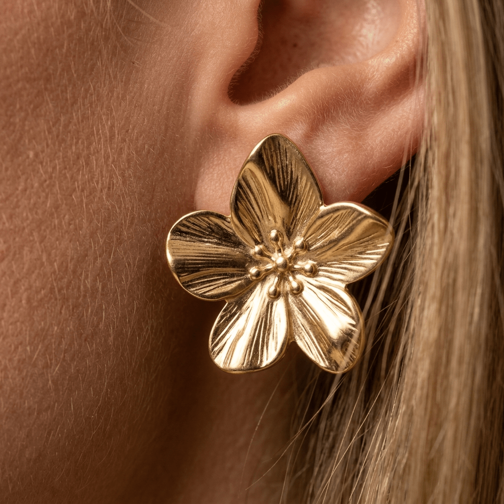 hawaiian hibiscus earrings island inspired
