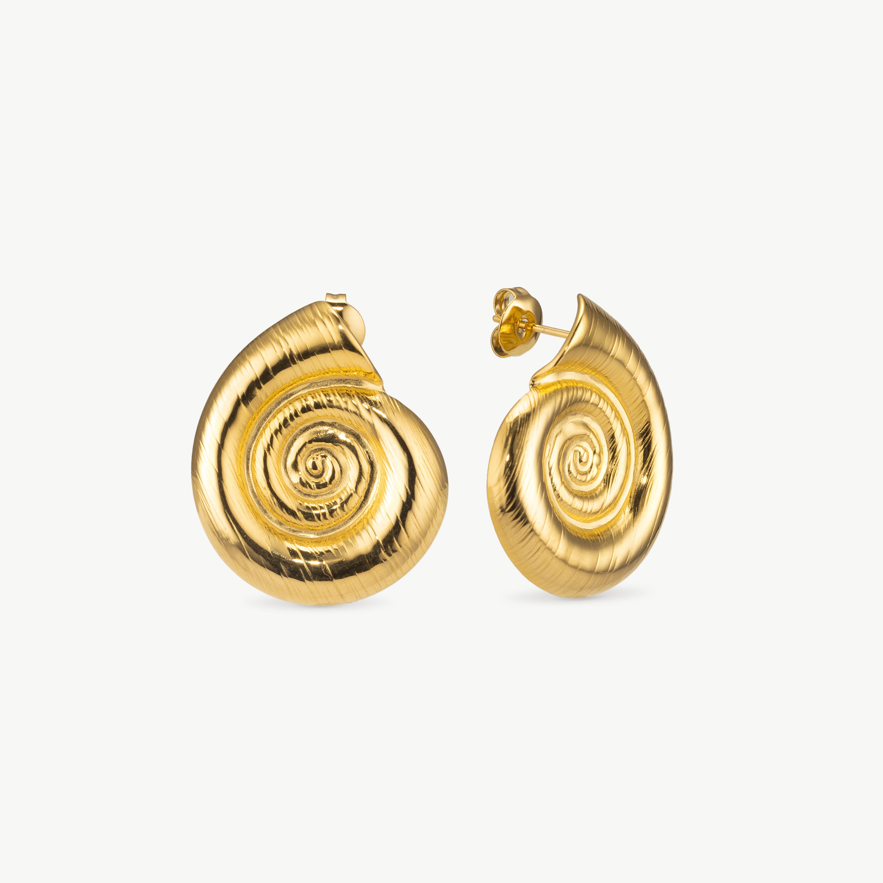 nautilus earrings nautilus shell earrings gold nautilus earrings seashell earrings shell stud earrings gold shell earrings gold seashell earrings ocean earrings resort earrings