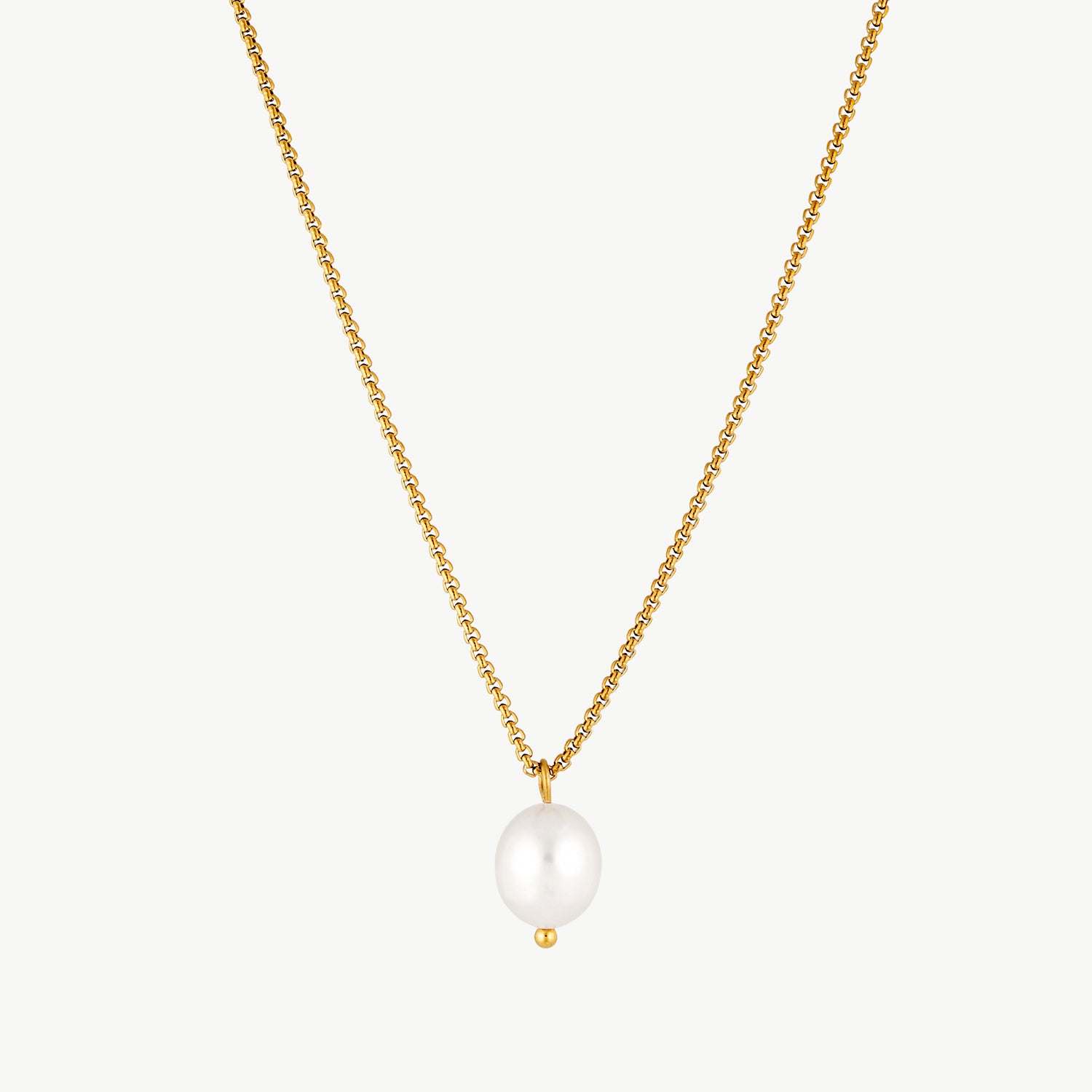 single pearl necklace with a genuine freshwater pearl bridal and bridesmaid necklace