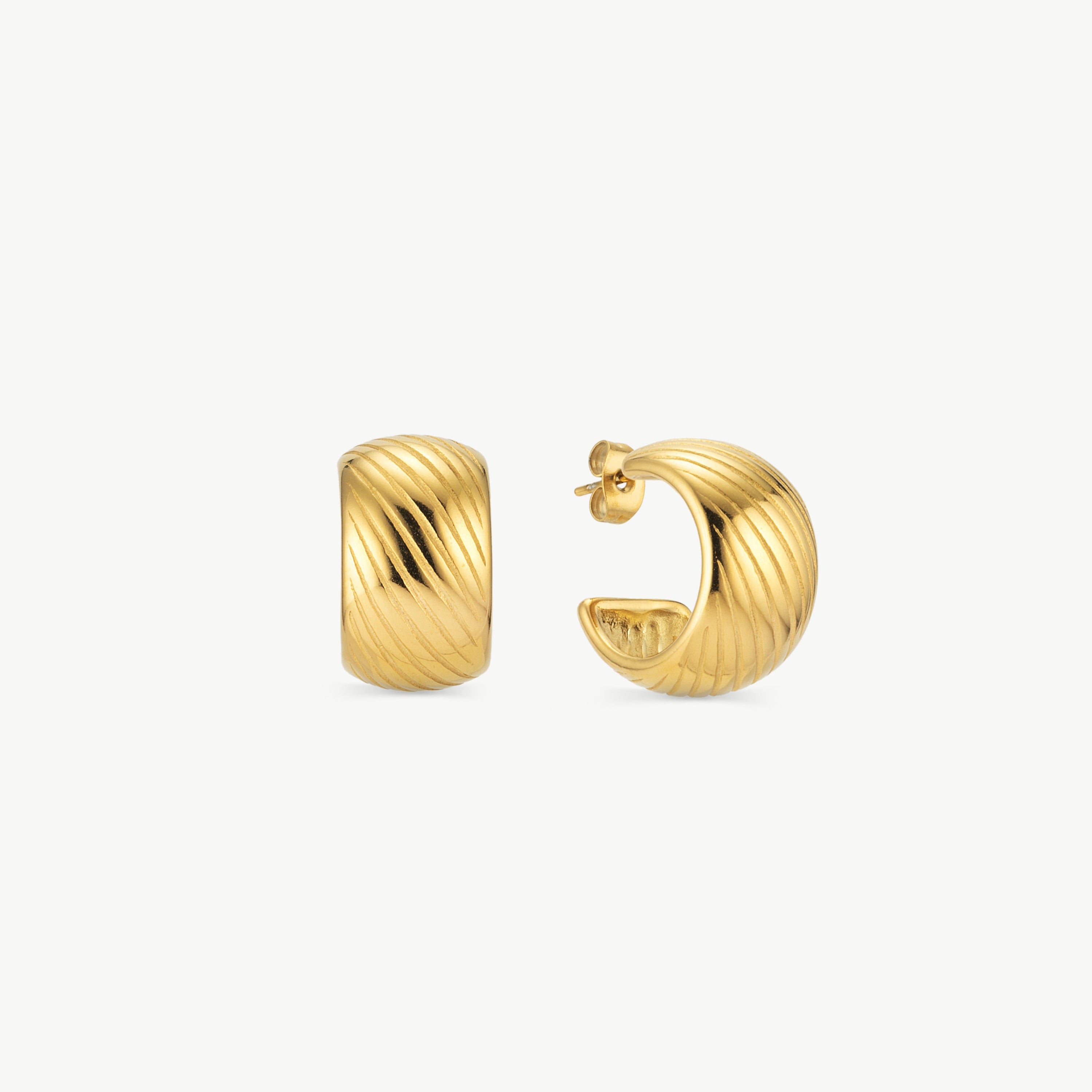 small chunky hoops chunky gold huggie earrings gold ribbed hoop earrings small chunky gold hoops small gold huggie hoop earrings gold huggies earrings everyday hoop earrings for women