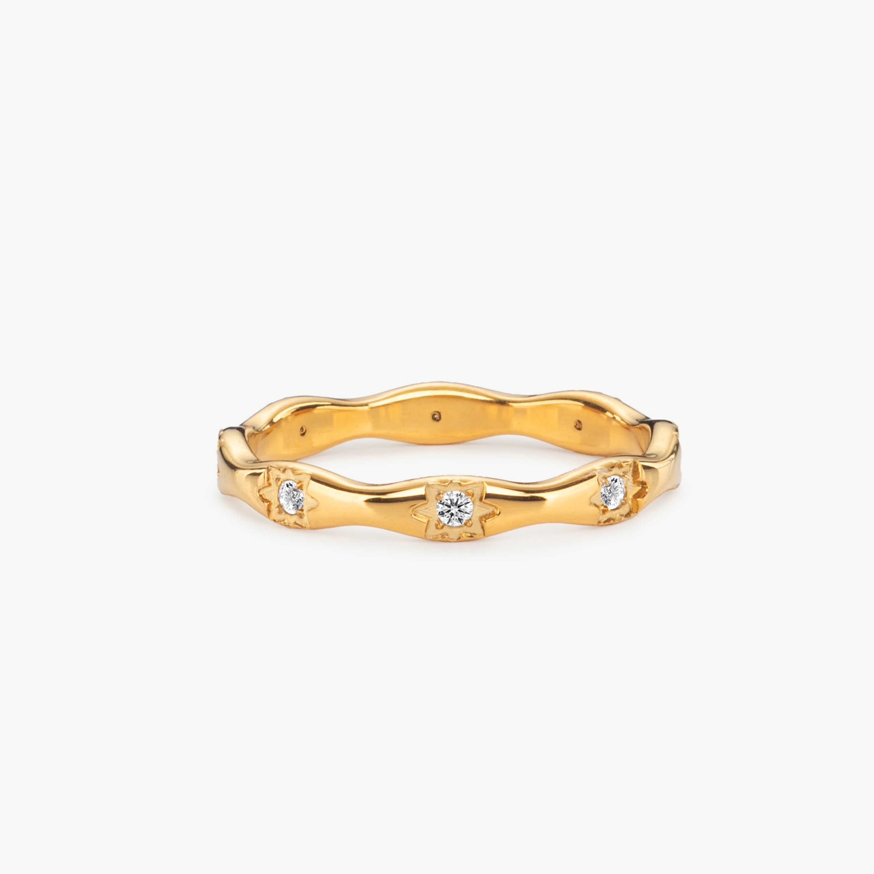 star set ring gold ring with stars celestial star ring with delicate cluster design creating modern boho rings look
